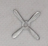 7/8" four blade propeller : Tootsietoy. Single of set of two your choice.