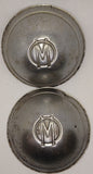 Murray Pedal car hub caps. Pair (two only)