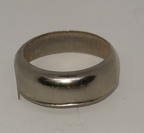 Toy Bezel chrome 1-2/8" Diameter x 2/8" depth