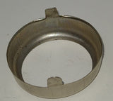 Toy Bezel chrome 1-2/8" Diameter x 2/8" depth