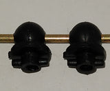 Plastic toy railing stanchion for trains and toys. 4/8 x 3/8" (set of four)