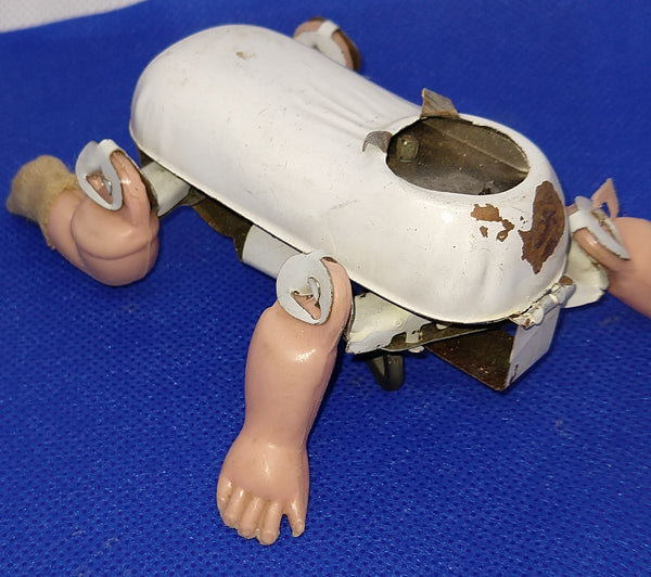 Walking baby toy part.  Original condition.  Windup not working.