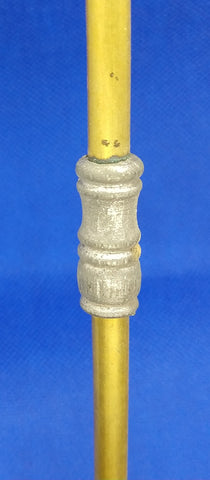 Vintage Toy Train Station Support Pole.  12" with ornamental detail.