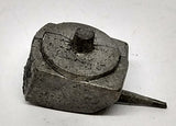 Toy Boat Gun Turret housing with gun 1"