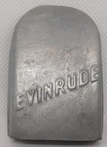 EvinrudeToy Outboard motor cover. 2.5 x 2" Cast.