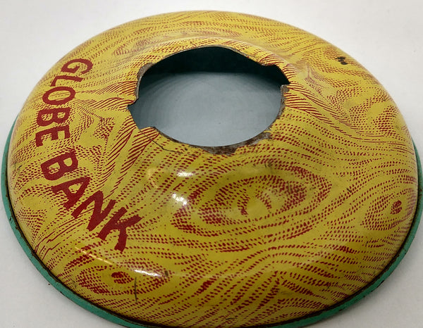 Toy 'Globe Bank' original part. Base only.
