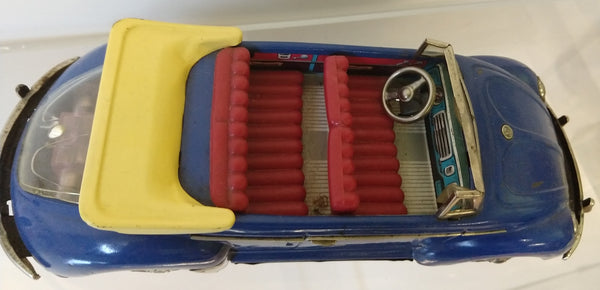 Vintage VW Hood : Toy Car Rear Engine Cover : Bandai, Showa, Volkswagen Beetle