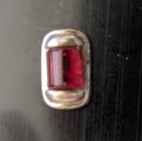 Schuco 5340 Alarm Car tail light  .48" x .31"