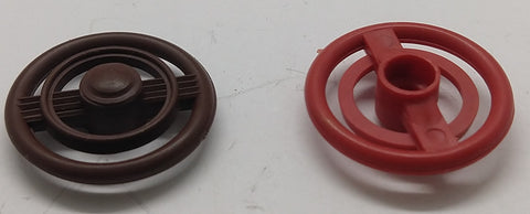 Schuco Steering Wheel : Schuco 4000  Red or Brown