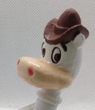 Marx Quick Draw McGraw replacement head. Huckleberry Car 1962