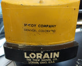 Vintage Lorain Shovel & Caterpillar Reuhl Prod. tracks treads  Pair 13" x 3/4" Set of two.