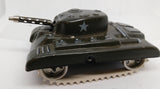 Small Tin Toy Tank track :  3/16" x 6.5" White rubber