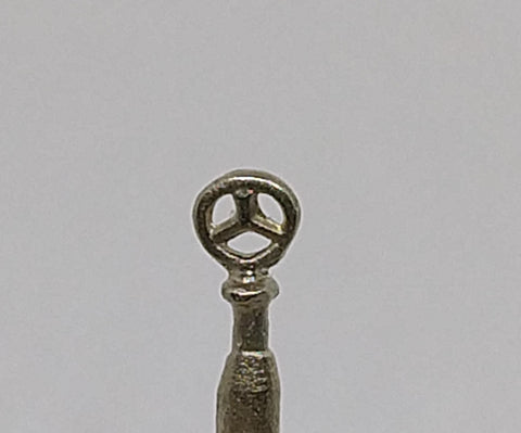 Prameta Mercedes Hood Ornament Radiator Star 1/8" or 2mm diameter