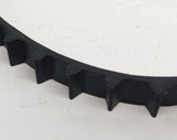 3/8" x  17-3/4" wide track black : Marx tractors and Japanese tanks
