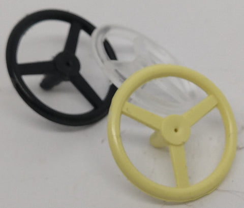 Pagco Race Car Steering wheels :  1950's Black, clear, yellow. Your choice