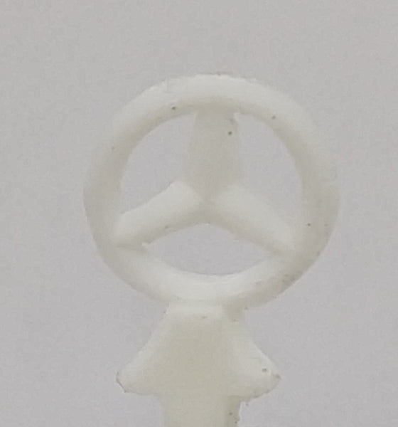 vintage toy cars Mercedes Hood ornament star 5/16" 8mm dia.  : Aoshin, Bandai, Ichiko, Asahi