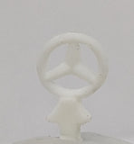 vintage toy cars Mercedes Hood ornament star 5/16" 8mm dia.  : Aoshin, Bandai, Ichiko, Asahi