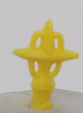 Vintage toy car hood ornament Yellow Lincoln Chrysler Imperial