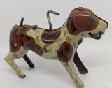 Alps Japanese tinplate dog and walking stick. 3"