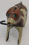 Alps Japanese tinplate dog and walking stick. 3"