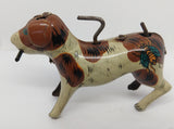 Alps Japanese tinplate dog and walking stick. 3"