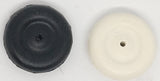 7/8" rubber wheel Tootsietoy :  white or black for large cast Tootsietoys