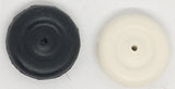 7/8" rubber wheel Tootsietoy :  white or black for large cast Tootsietoys