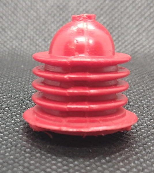 Chief Robot Man vintage toy dome. Solid Red Early Version.