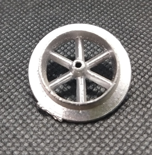 Vintage train locomotive wheel. 1-1/8" Diameter inside 7/8"
