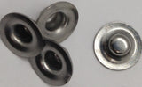 Set of four axle cap push nuts 3/16" axle size.