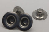 Set of four axle cap push nuts 3/16" axle size.