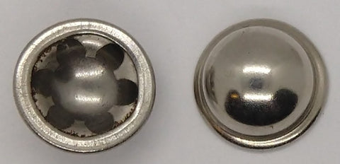 Domed axle caps set of two. Fits 3/8"