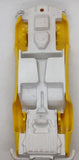 Tonka Toy Car Transport Yellow Corvette body (no axles or wheels)