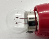 Vintage Dick Tracy Car top light Red with bulb and wiring.