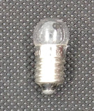 3 Volt vintage toy replacement light bulb. Screw type. Price is for one bulb