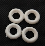 3/8" White Toy Tire : TootsieToy Barclay Dinky