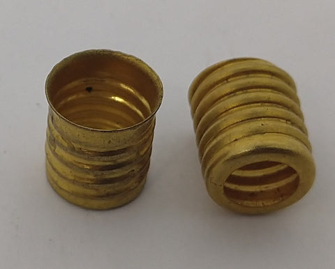 Vintage socket for toy light bulb socket brass fitting : screw type (sold as pair)