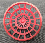 Vintage Robot Radar Antenna Your Choice of Color. Red, Gray, White 2-3/8" Diameter