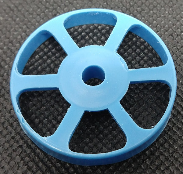 1st Version Wheel a gear Large Blue Gear 1.5" Dia. Blink a gear