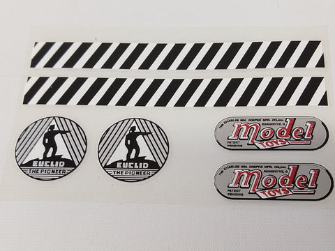 Doepke Euclid Toy Truck Decals