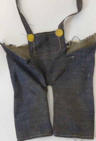 Smoking Grandpa Battery Operated toy part : Dungarees