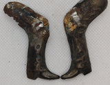 Original in legs, damaged. 2-1/2" Lehman?