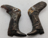 Original in legs, damaged. 2-1/2" Lehman?