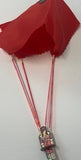 Erector set Parachute Jump replacement parachutes. Your choice red or white