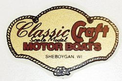 Decal Classic Craft Pleasurecraft Boat