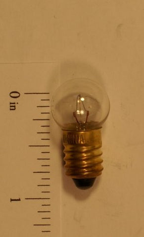 Large Round Clear Toy Bulb Screw Type 16Vcrew Type 16V