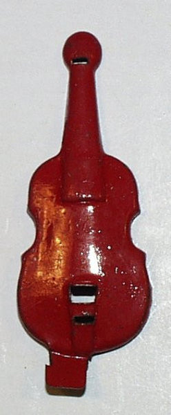 Vintage toy original violin 2-1/2"  Jazzbo Jim violin version