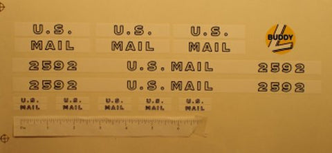 US Mail Decal Buddy L