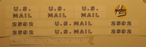 US Mail Decal Buddy L