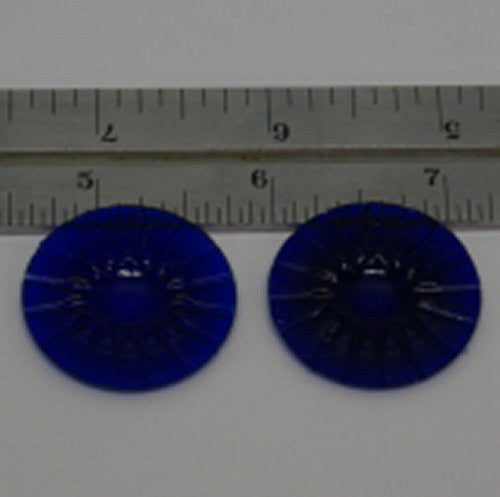 Set of two Blue Robot Eyes